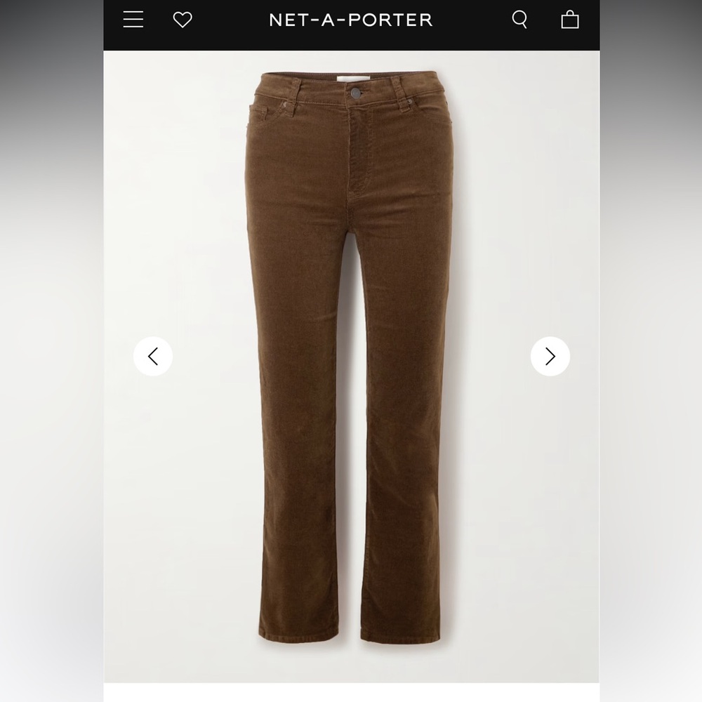 Frame Corduroy Le Sleep Straight